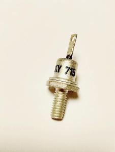 Dioda KY715 - TESLA - usměrňovací dioda, vojenský výběr - NOS