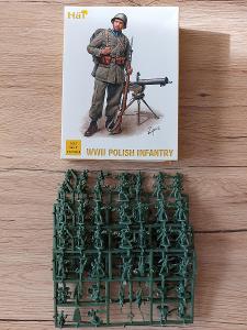 Hät figurky 1:72 Polish infantry WWII