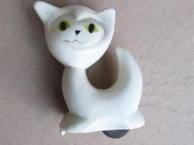 Stará hračka - Kočka na setrvačník