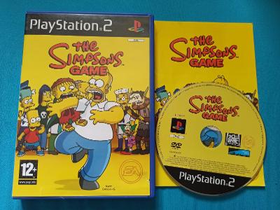 PS2 The Simpsons Game
