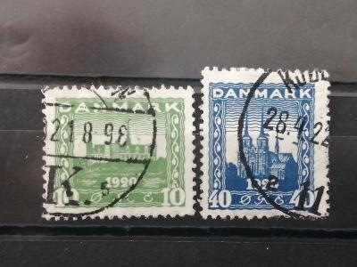 Dánsko, rok 1921, Mi 114-115,  (C 302)