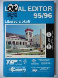 Oblastní katalog - Telefonní seznam - LOKAL EDITOR 1995/96 - Liberec 
