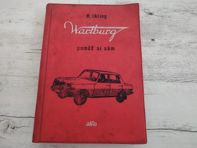 Auto Veterán Stará kniha Reklama Znak Foto Prospekt Katalog Wartburg