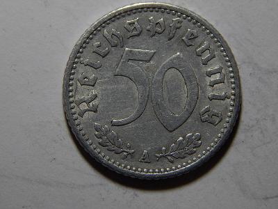 Německo 3. Říše 50 Reichspfennig 1935 A XF č12078