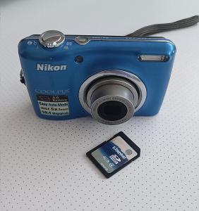 Digitální fotoaparát NIKON Coolpix L23 Blue
