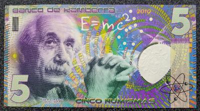 Albert Einstein - 5 numismas (Kamberra)