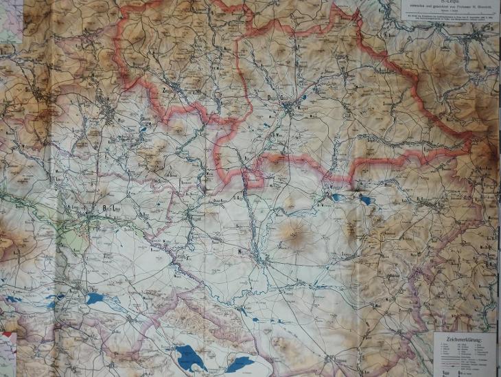 1939*Karte B.Leipa u. D.Gabel*Mapa Česká Lípa*Jablonné v Podještěd | Aukro