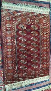 Perský vlněný koberec 132cm x 88cm     