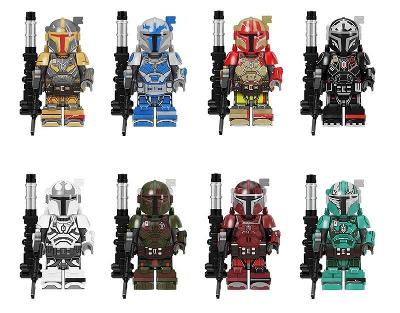 8 figurek Star Wars - Heavy Infantry Mandalorian
