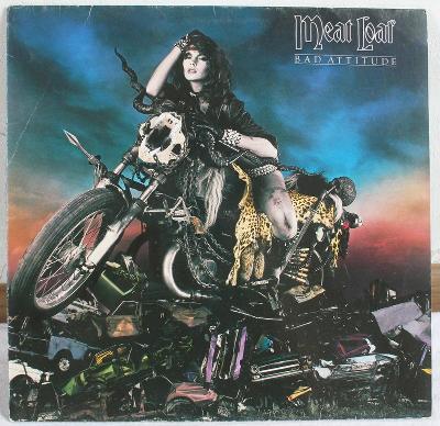 Meat Loaf – Bad Attitudel 12" Vinyl LP UK 1984 Arista 206 619 Rock