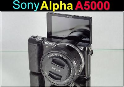 💥 Sony A 5000 + 16-50mm *DSLM*20.1 MPix*Full-HDV*WIFI*👍TOP 5500 Exp.