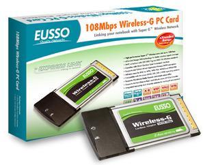 EUSSO UGL2454-01XR Wireless 32bit PCMCIA (cardbus) Adapter wifi karta 
