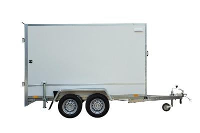 Skříňový přívěs Temared BOX 2512/2 - 250 x 125 x 150 2x750 kg