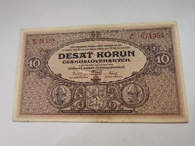 Československo 10 korun 1927 / specimen