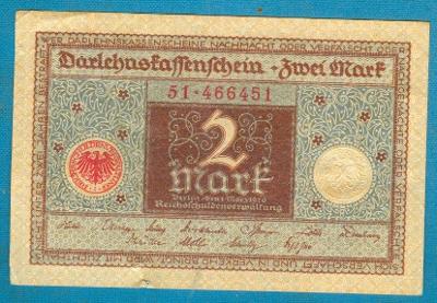 Německo 1 marka 1.3.1920 série 51 XF