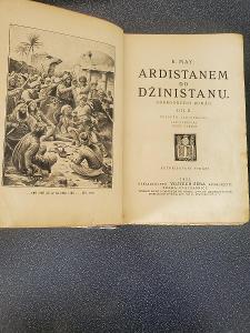 Starožitna kniha Karel May -Ardistanem do Dzinystanu