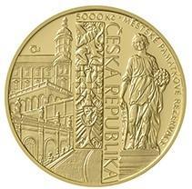 2 Zlaté mince ČNB 5000Kč Město Mikulov PROOF + BK !!! Obě varianty!