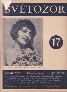 Časopis Světozor, květen 1926