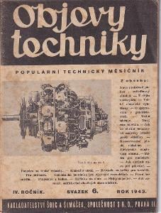 Brožura Objevy techniky, 1943