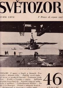 Časopis Světozor, srpna 1927