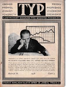 Časopis TYP, Sfinx, duben 1928