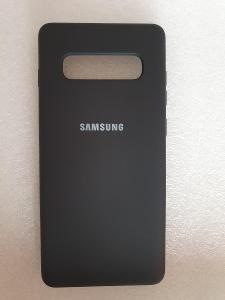 Silikonový kryt pro Samsung S10 Plus Černá