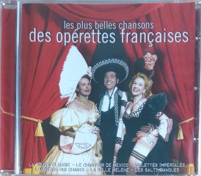 CD - Les Plus Belles Chansons Des Opérettes Françaises (nové ve folii)