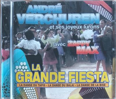 CD - André Verchuren et Zappy Max: La Grande Fiesta  (nové ve folii)