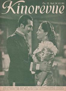 Časopis Kinorevue, Marie Glázrová, 1943