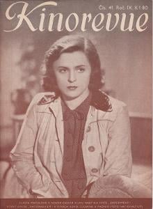 Časopis Kinorevue, Vlasta Matulová, 1943