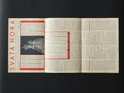 Kalendář 1935, časopis Svatá Hora