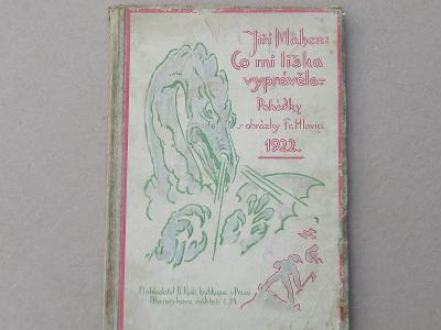 Stará kniha Pohádky - Co mi liška vyprávěla
