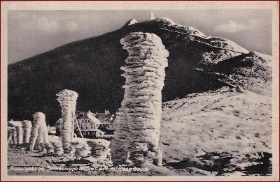 Krkonoše (Riesengebirge) * Obří bouda, Sněžka, hory, zima * M1428