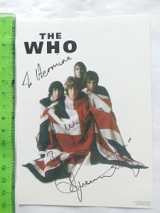 Autogram podpis Daltrey Roger - The Who