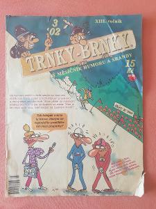 Humoristický časopis Trnky - Brnky, ročník XIII., 3/2002