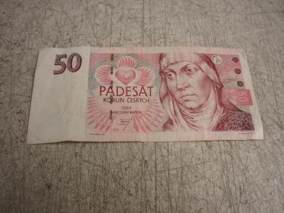 m500 * stará bankovka * 50 kčs * 1997
