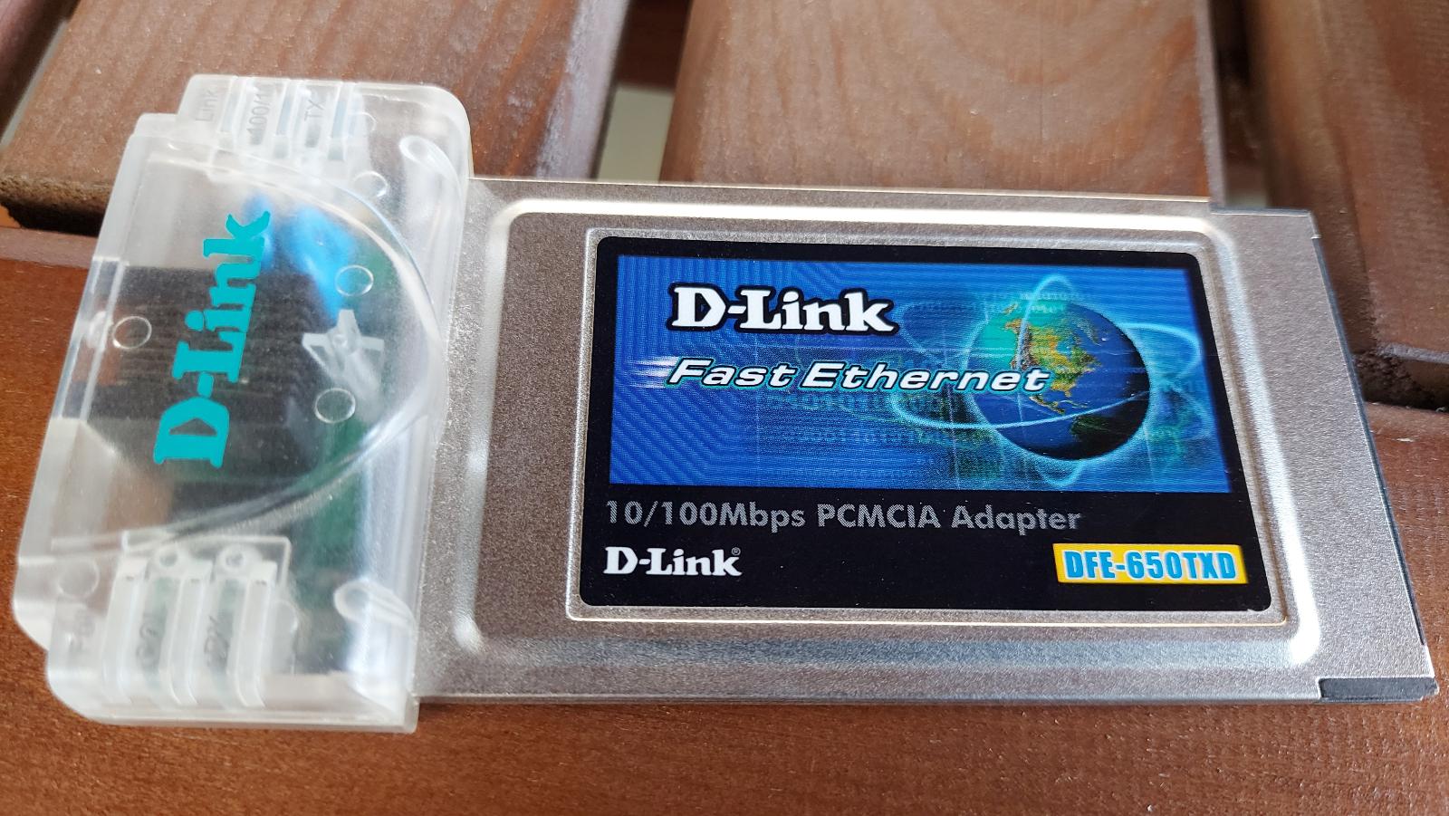 PCMCIA sitova karta DFE-650TXD - Príslušenstvo k notebookom