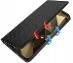 Flipové čierne puzdro Magnet + ochranné tvrdené sklo Redmi Note 11 Pro - undefined