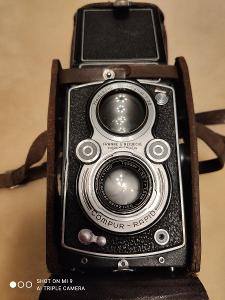 Ikonická profesionální zrcadlovka Rolleiflex, fotoaparát z WW2