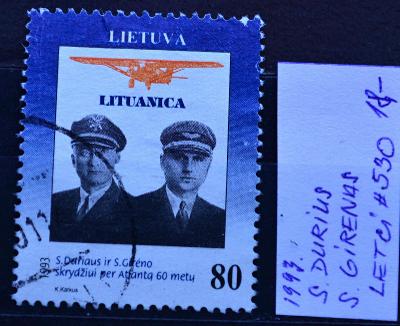 Litva-Lietuva,1993. Letci, MiNr.530 / B-133c