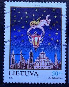 Litva-Lietuva,1997. Vánoční andílek, MiNr.655 / B-134a