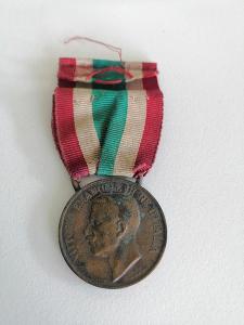 Italská pamětní medaile UNITÁ D' ITALIA 1848-1918