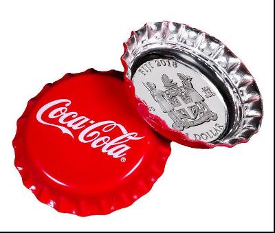 Stříbrná mince Coca-Cola® 2018 PROOF