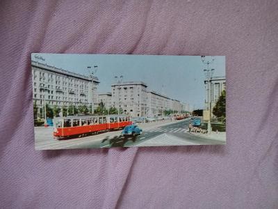Pohlednice WARSZAWA - Ulica Marszalkowska,r. 1965, prošlé poštou 