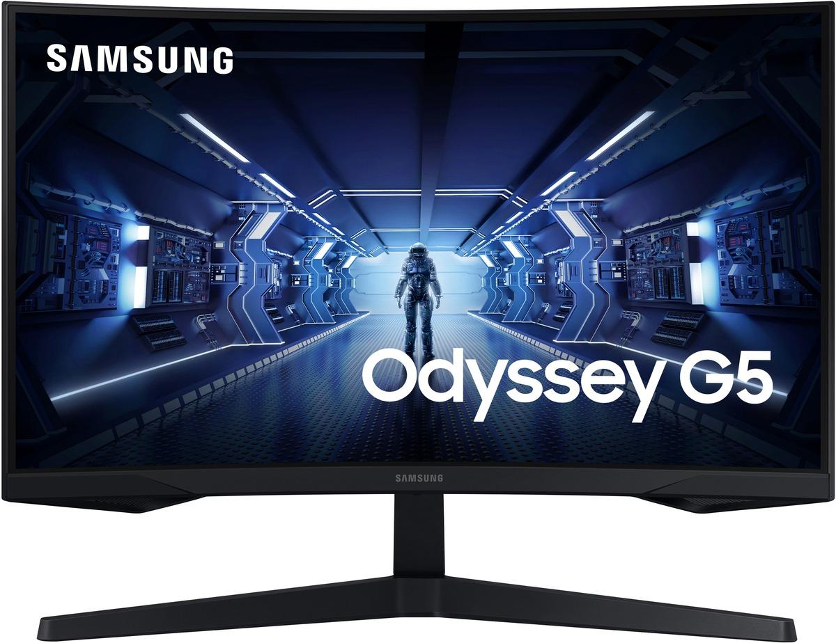 32" Samsung Odyssey G5, QHD, Prohnutý,144Hz (Rozbaleno) - Príslušenstvo k PC