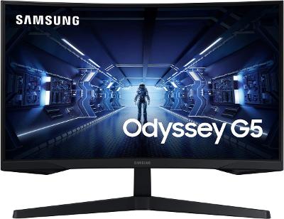 32" Samsung Odyssey G5, QHD, Prohnutý,144Hz (Rozbaleno)