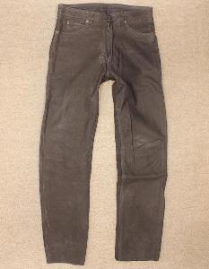 Pánské kožené kalhoty vel. M/48 W31/32=40/108cm #c204