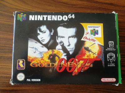 Hra na NINTENDO N64 - GOLDEN EYE 007