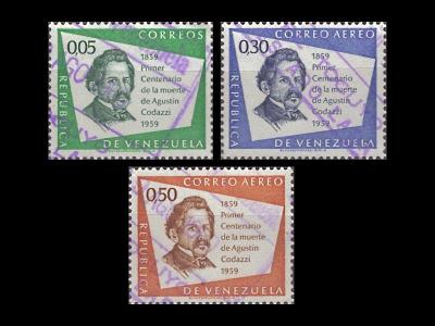 Venezuela 1960 Mi 1342, 1349 a 1350