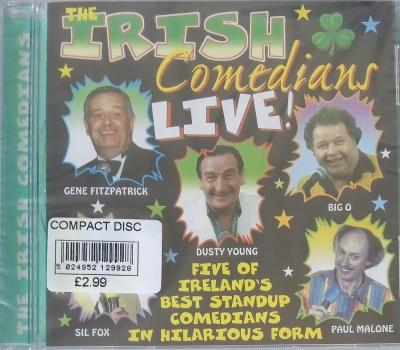 CD - The Irish Comedians Live!  (nové ve folii)
